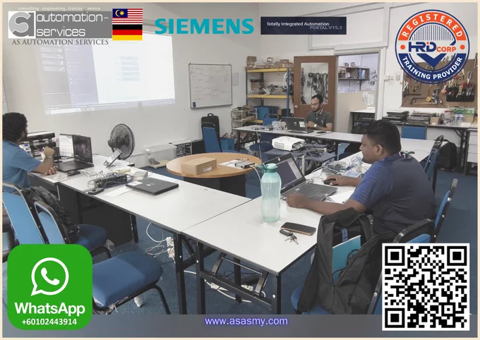 #Siemens #TIAPortal V15.1 Software with #S71200, #KTP400 Hardware and #VFDDriveControl and #WinCCRuntime , #HMI & #SCADA , Basic to Advance , #Malaysia. #asasmy #johor #Malaysia #skudai #engineering #industrialautomation #omron #mitsubishi #allenbradley #keyence #beckhoff :-https://t.ly/JLrXc
