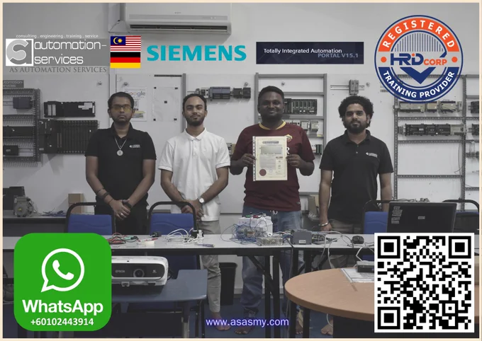 #Siemens #TIAPortal V15.1 Software with #S71200, #KTP400 Hardware and #VFDDriveControl and #WinCCRuntime , #HMI & #SCADA , Basic to Advance , #Malaysia. #asasmy #johor #Malaysia #skudai #engineering #industrialautomation #omron #mitsubishi #allenbradley #keyence #beckhoff :-https://t.ly/JLrXc
