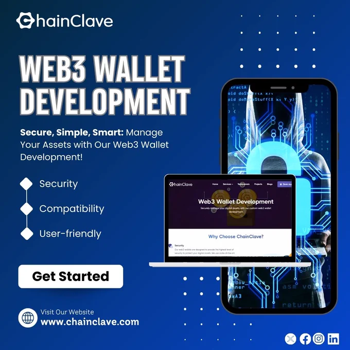 Web3 wallet development services by chainclave 