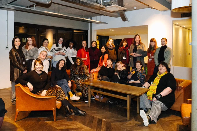 Group photo of Reclaim The Frame's Fimonomics 8 Cohort 