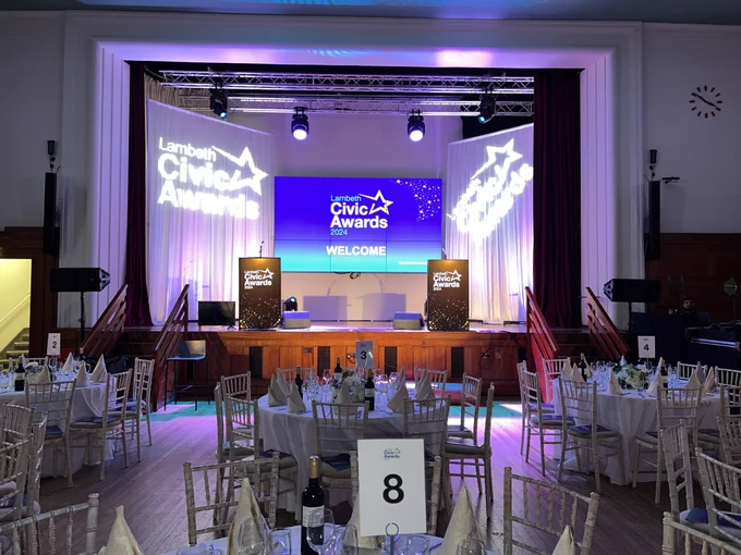 Lambeth Assembly decorated for civic awards