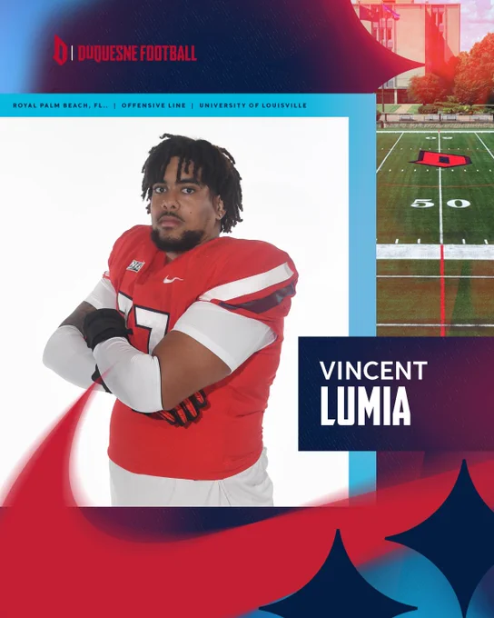 Vincent Lumia welcome back graphic