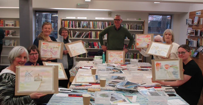 artists showing paintings