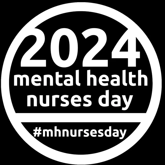mental health nurses day logo