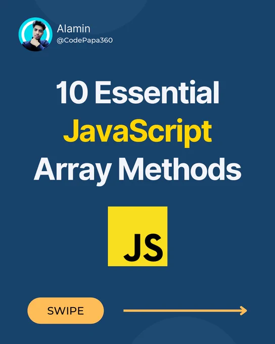 10 Essential JavaScript Array Methods: Master Your Data Manipulation