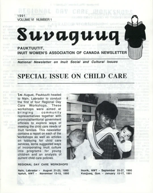 An English edition of the Suvaguuq newsletter