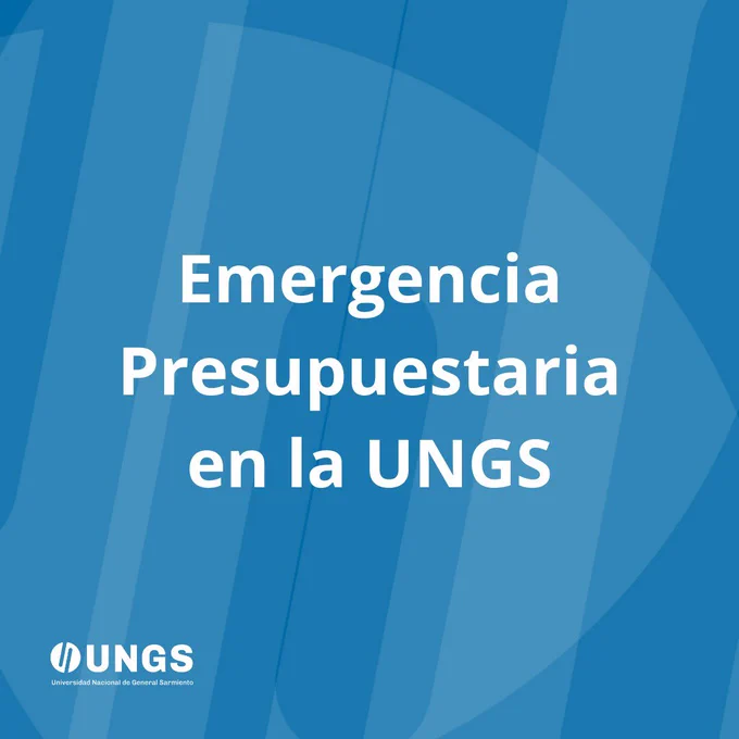 Emergencia Presupuestaria UNGS