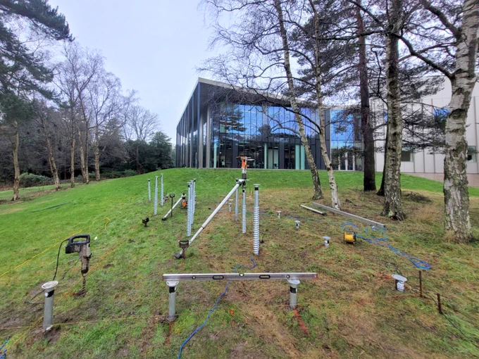 Foundations for SIP Building | Ground screws