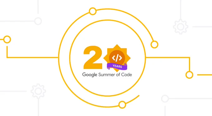 Google Summer of Code 20th anniversary logo