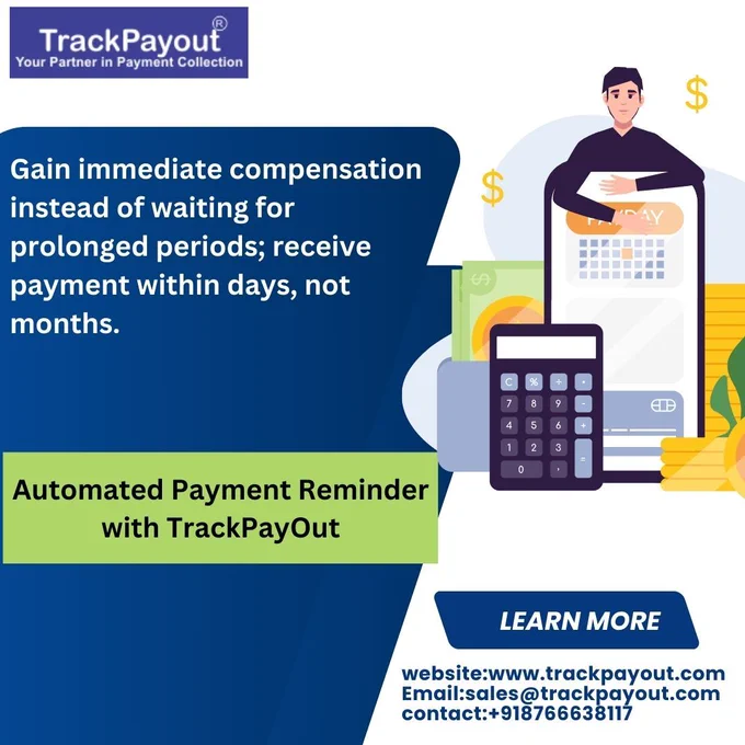 Send Automated Payment Reminder With TrackPayout.

Contisoft Technologies LLP



For More Details: https://trackpayout.com

YouTube Link: https://bit.ly/3iFfGbO

Contact Us: 9175288052


