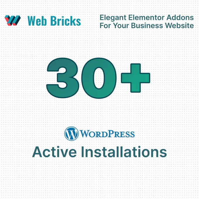 Web Bricks - Elementor Addons