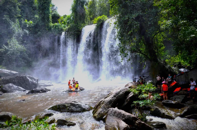 Kulen Moutain Waterfall