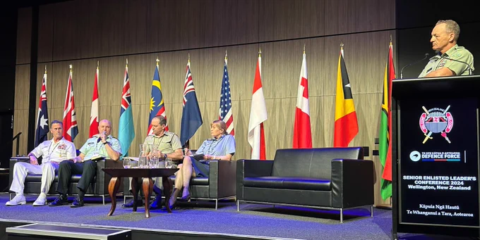 Senior Enlisted Leaders Conference 2024 New Zealand
Photo by WO Feist
