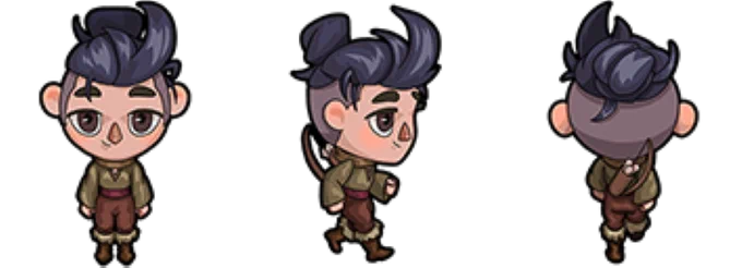 Crossroads: Myth human player marker.