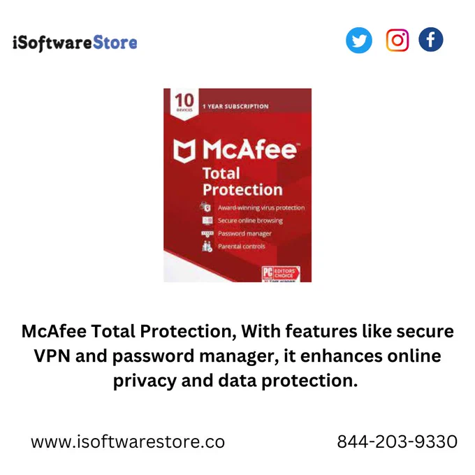 McAfee Total Protection_isoftwarestore_isoftwarestore.co