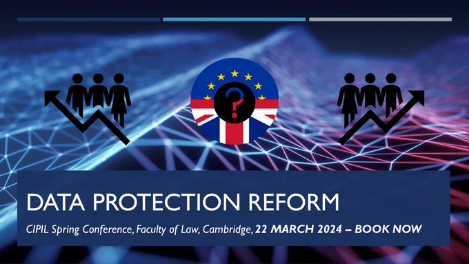 Data Protection Reform Conference Booking Banner