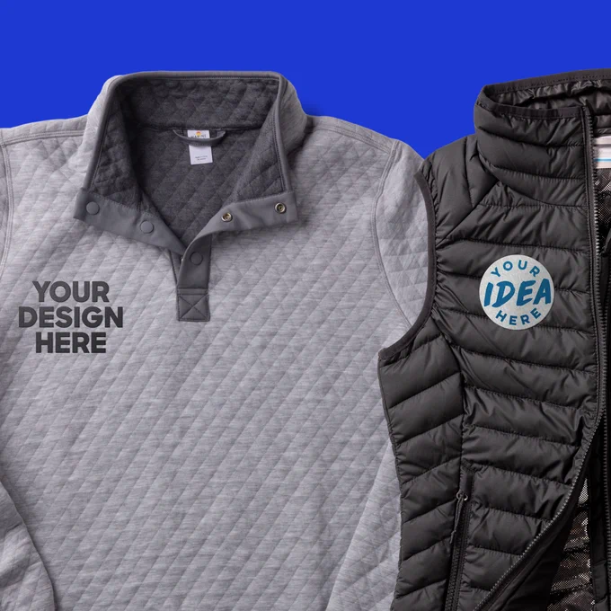 Laydown of outerwear.