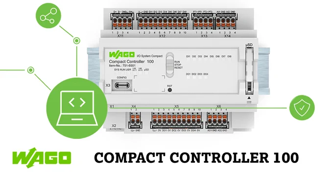 Compact Controller 100 from WAGO: Maximum Performance in Minimum Space