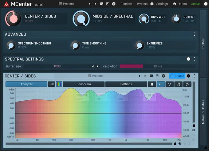 New MCenter Plugin Unlocks Full Stereo Signal Potential
Read More https://audioxpress.com/news/new-mcenter-plugin-unlocks-full-stereo-signal-potential

MeldaProduction, a music production and audio processing software company from the Czech Republic, announced a plugin called MCenter, which is able to find true mid-side balance or do a full stage manipulation of the stereo signal while detecting the elusive ‘phantom center’ by employing a complex spectral algorithm. This powerful plugin enables effective control over stereo qualities, going beyond traditional mid-side processing by offering advanced frequency analysis.

#processingalgorithms  #stereoenhancing  #spectralanalysis  #MeldaProduction  
