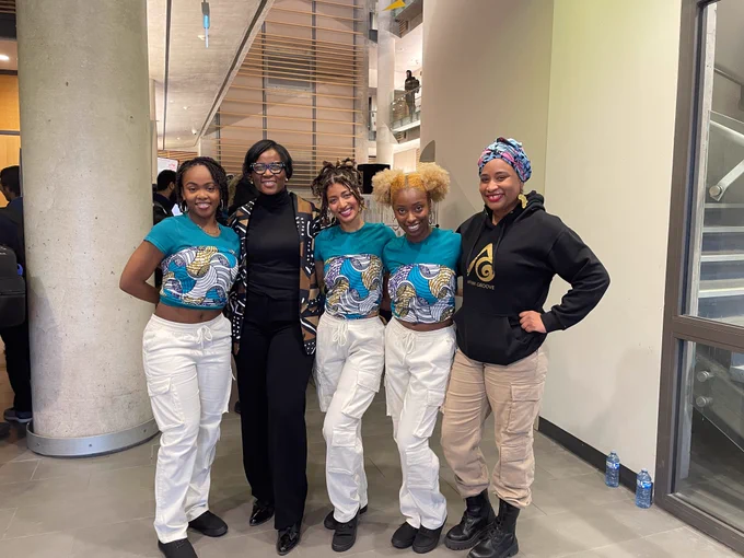 Ruth Nyaamine, AVP, Diversity, Inclusion and Belonging with the Afiwi Groove dance team and owner.