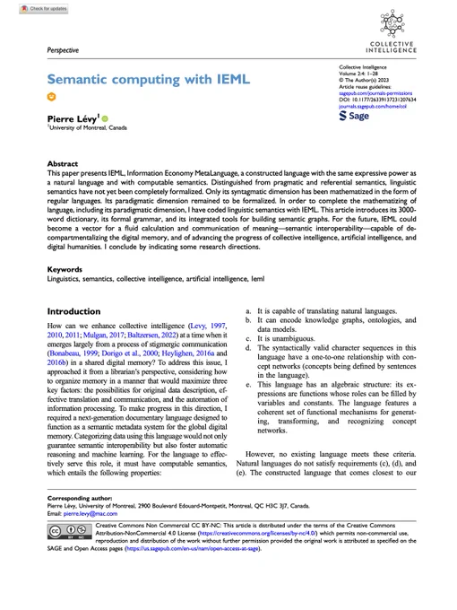https://journals.sagepub.com/doi/10.1177/26339137231207634#:~:text=IEML allows for semantic computation,functions create regular paradigmatic matrices.