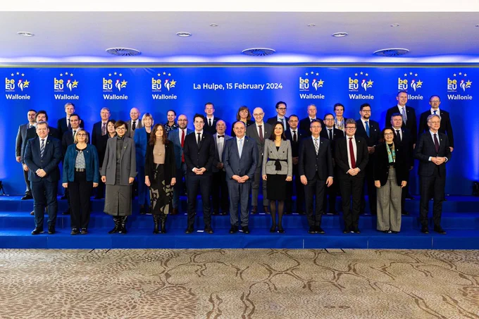 Photo de groupe de la réunion informelle des ministres européens de la compétitivité (recherche et innovation)