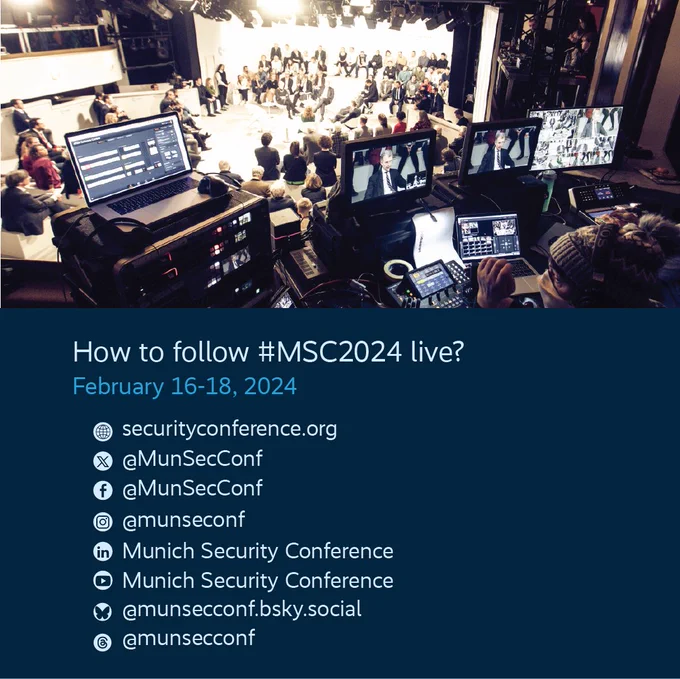 How to follow #MSC2024 live