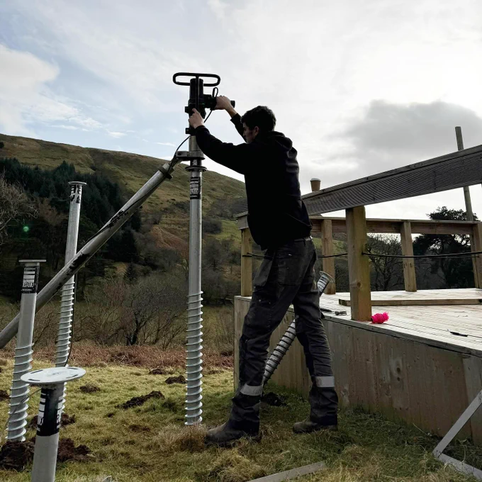 No More Digging Wales | Ground screw installers