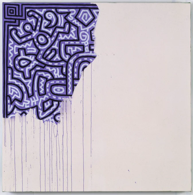 "Unfinished painting" (1989)
