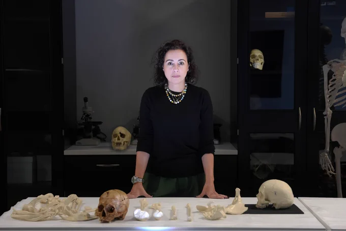 Dr. Carina Marques , assistant professor in the Department of Anthropology and the School of Integrative Biological and Chemical Sciences at the University of Texas Rio Grande Valley.