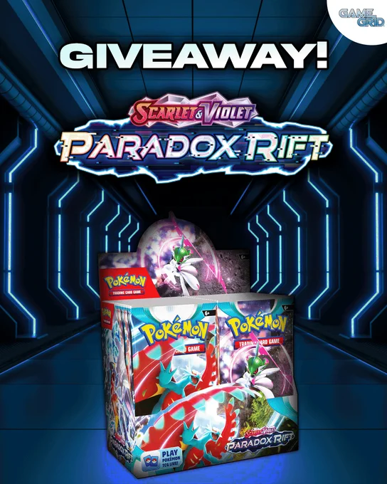 Pokemon TCG Paradox Rift Booster Box Giveaway