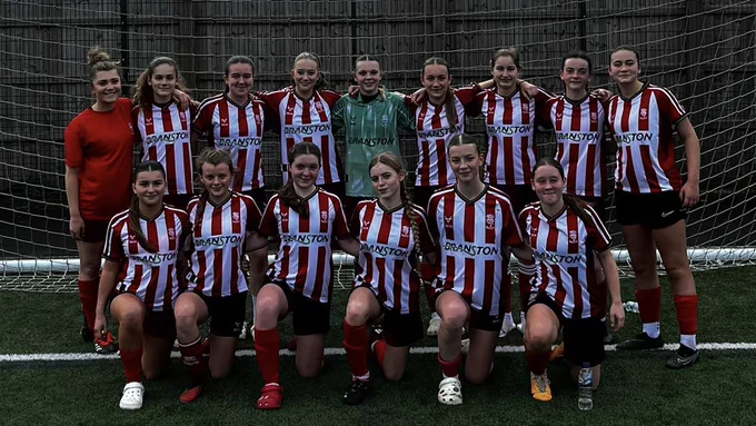 City pathway girls in their fixture against Rotherham United.