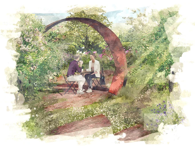 Sustainable garden | Landscape designer Mike Lote | RADIX ground screws