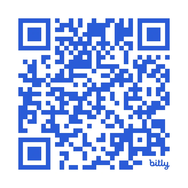 Blue QR Code for the Florida Council on the Social Status of Black men and Boys Annual Report.