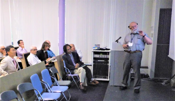 
Professor Anatoly Vershik at the 15th Takagi Lectures
June 27 (Sat)--28 (Sun), 2015
Lecture Theater (3rd floor), House of Creativity
Tohoku University, Sendai, Miyagi, Japan