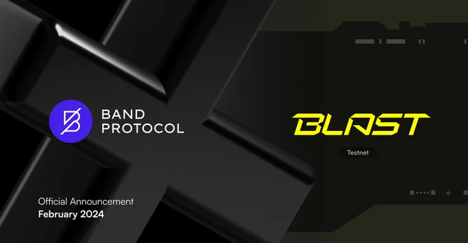 Band Protocol integrates with Blast on testnet.