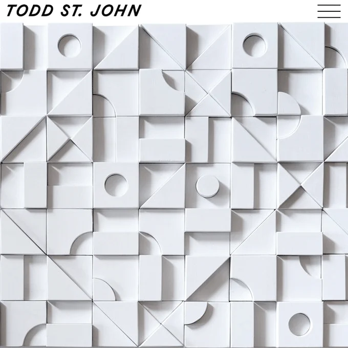 Todd St. John is a multi-disciplinary artist and designer working in illustration, animation, graphic design, photography and sometimes furniture and industrial design. His illustration work is spare and conceptual, often incorporating built or structural elements, and small shifts in the perception of space & volume.

He is also the creative director of HunterGatherer, the design consultancy that he founded. St. John’s clients and commissions have run the gamut from The New York Times, Netflix and Google to Pilgrim Surf   Supply and Sesame Workshop. Originally from Oahu, Hawaii, he currently lives and works in Brooklyn, New York.