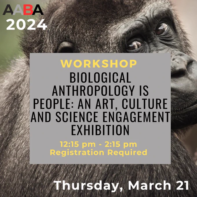 #AABA2024
Workshop: AABA Art, Culture and Science Engagement Exhibition
Thursday, March 21st, 12:15 - 2:15 pm