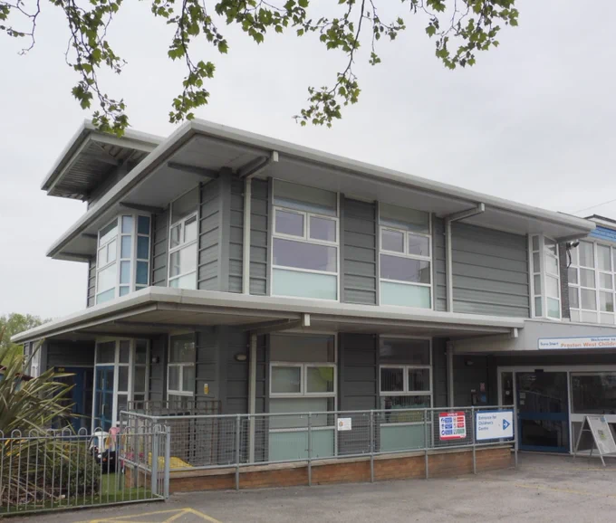 Outside view of Savick Library