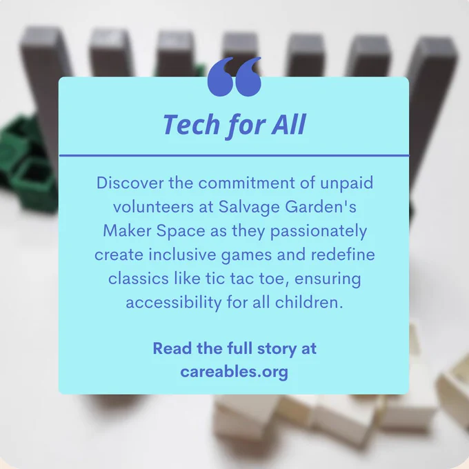 Careables Stories - Salvage Garden Maker Space