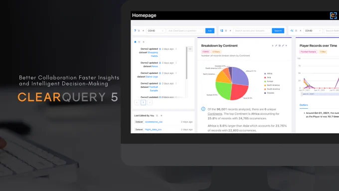 ClearQuery 5 Better collaboration, faster insights, and intelligent decision making  saas sign up