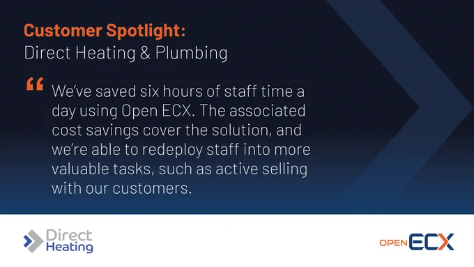 Open ECX: Direct Heating & Plumbing Customer Case Study