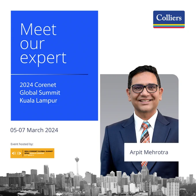 Arpit Mehrotra - Colliers India