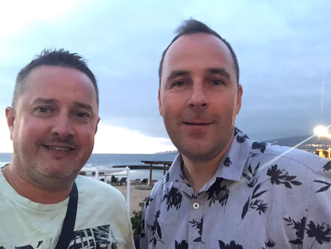 LGBTQ  Adoption & Fostering Week 2024 - foster carers Stuart and Paul