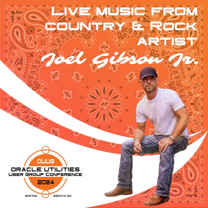 Country and rock artist Joel Gibson, Jr on Orange Bandana for OUUG 2024