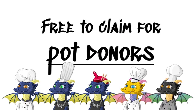 Support a project through a pot and get yourself a unique #YEAROfCHEF 👩🏿‍🍳🐉 

We are proud to announce that if you donate 1 or more NEAR to a project through a quadratic funding round on @potlock_, you can now claim your own unique #DragonChef NFT #BOS 