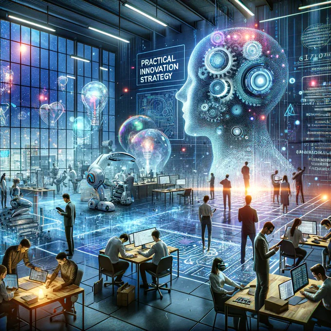 Image depicting practical innovation strategy