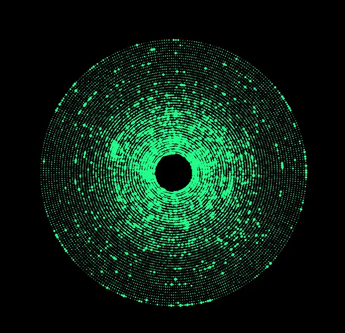 NYC clock, data driven art
