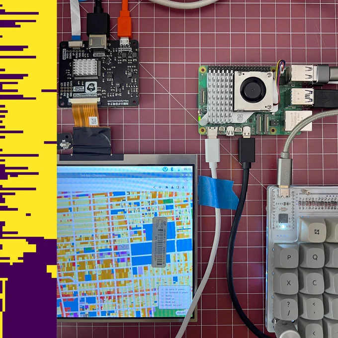 Parcel ATM, data driven art