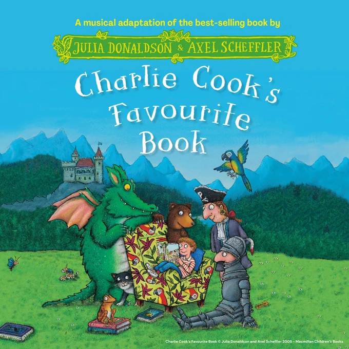 An illustration for Charlie Cook's Favourite Book